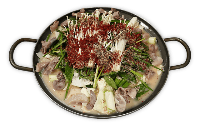 Schweine-Uterus Hot Pot 1