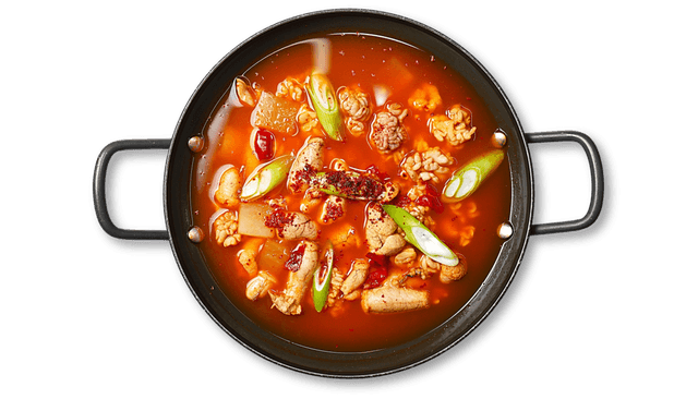 Spicy Fish Roe Soup 1
