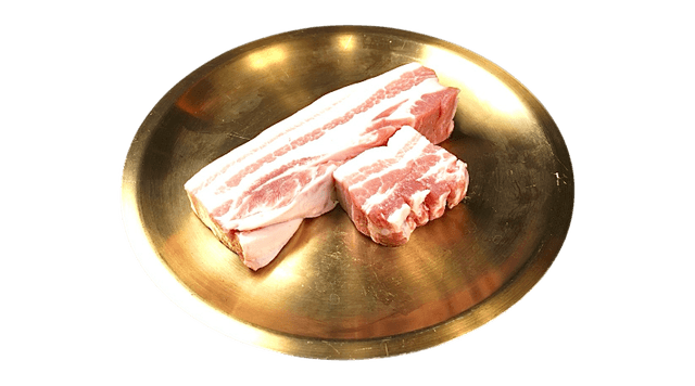 หมูสามชั้นย่างสุก 1
