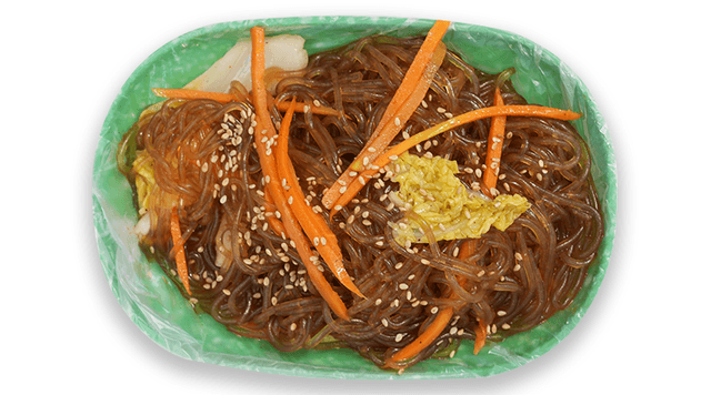 Massa de vidro com legumes 1