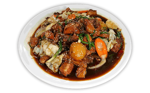 Andong-style Braised Chicken 1