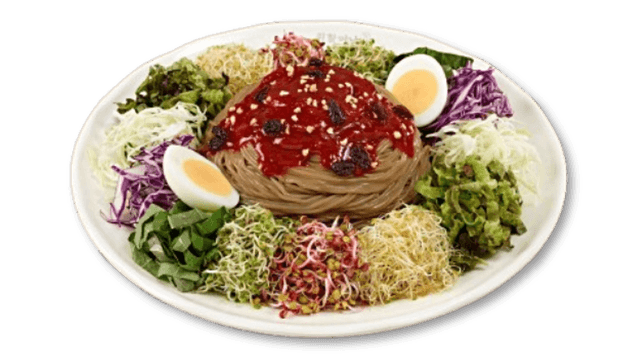 새싹쟁반 무침면 1