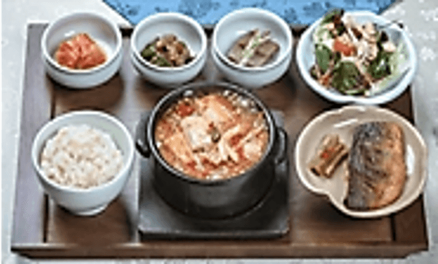 Aged Kimchi Stew Set Menu 1