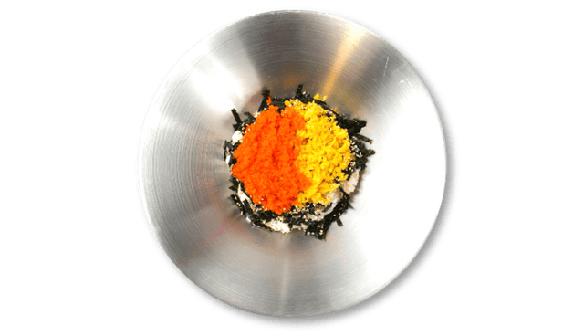 Flying Fish Roe Rice Ball 1