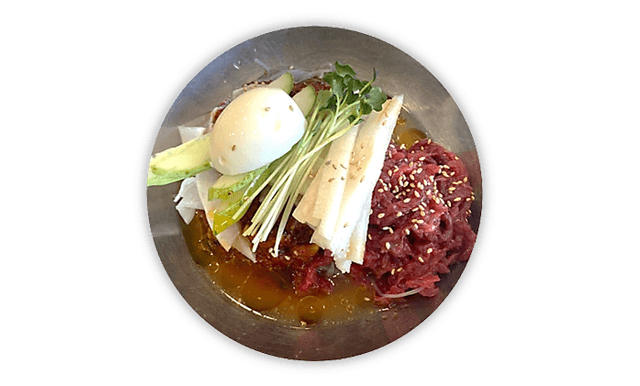 Tagliolini Freddi Piccanti di Grano Saraceno con Tartare di Manzo 1