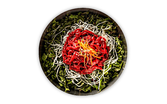 Bibimbap con Tartare di Manzo 1