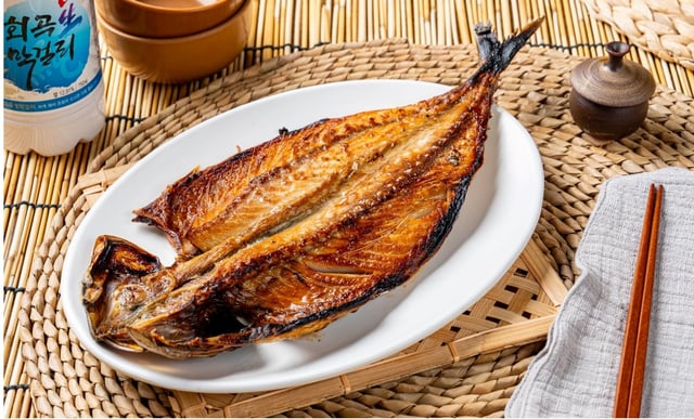 Grilled Andong Salted Mackerel 1