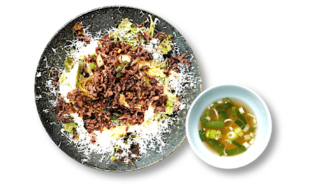 Chilled Bulgogi Pasta (Soy Sauce Marinated Beef) 1