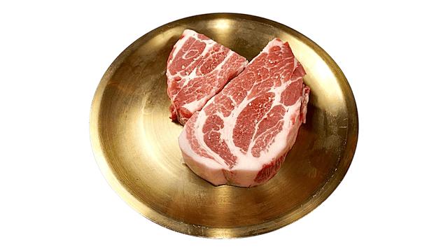 เซ็ตเมนูคู่ (คอหมูทั้งชิ้น 2 ที่) 1