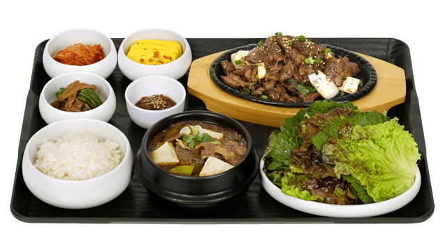 광릉식불고기 반상 1