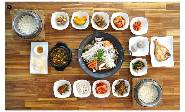 Menu fisso di bulgogi di manzo 1