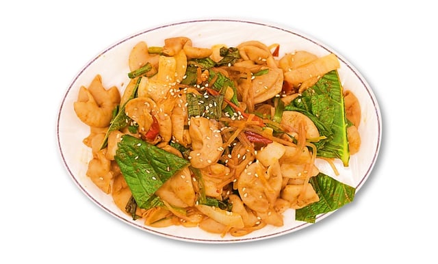 Intestini di maiale saltati in padella 1