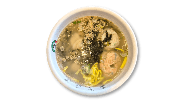 Sliced Rice Cake and Dumpling Soup 1