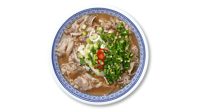 Spicy Rice Noodle Soup with Beef 1