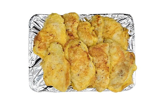 Stegt, paneret sejfilet 1