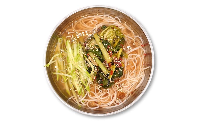 Young Summer Radish Kimchi Noodles 1