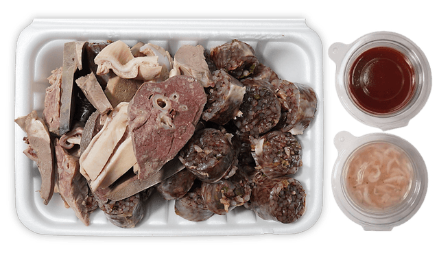 Gefüllte koreanische Wurst mit Knoblauch (Verpackung) 1
