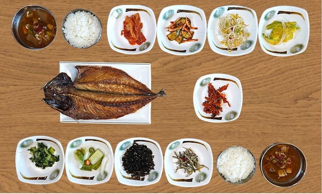 安東鹽醃鯖魚套餐 1