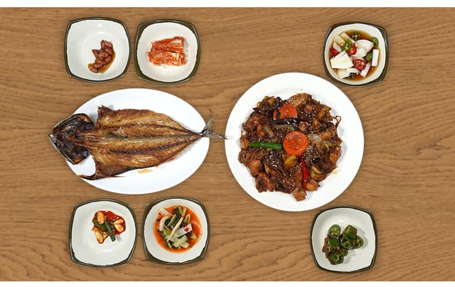 Menu Set: Pollo brasato Andong 1