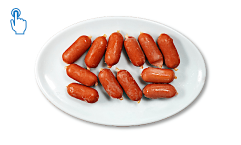 Add Extra Bite-sized Sausage 1