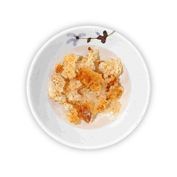 Sopa de arroz queimado 1