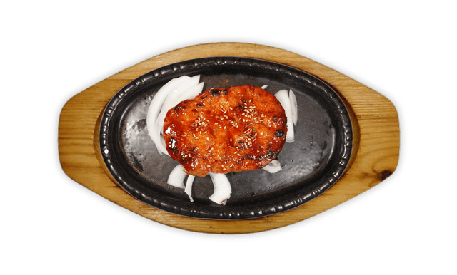 Spicy Grilled Meat Patty with Black Garlic 1