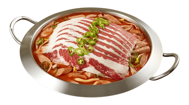 우삼겹 부대찌개 1