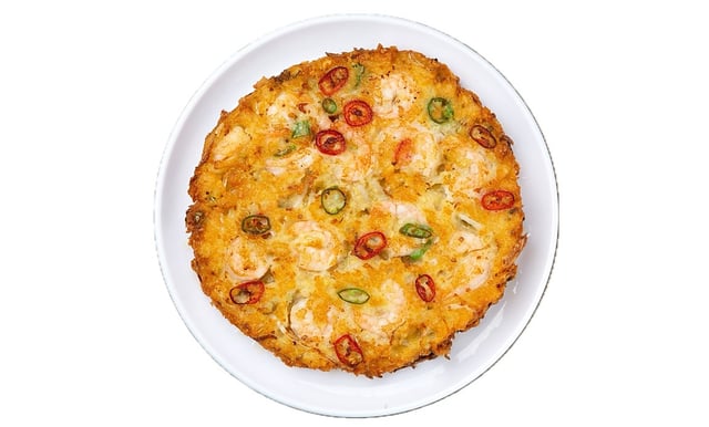 Shrimp Mung Bean Pancake 1