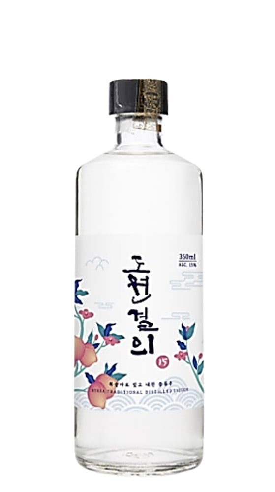 Destillierter Pfirsich Soju 1