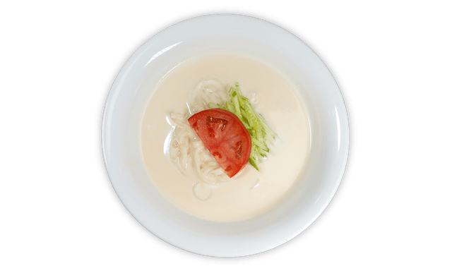 Noodles in Cold Soybean Soup 1