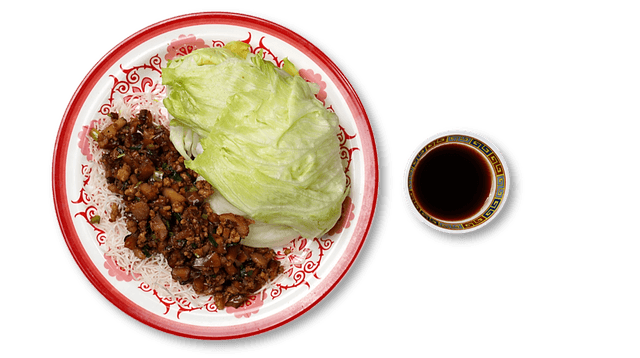 Pork and Lettuce Wrap 1