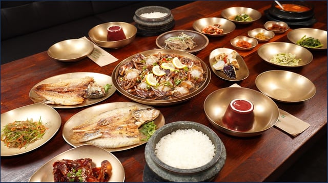 Dried Yellow Croaker Aged in Barley Rice + Soy Sauce Marinated Raw Crab 1