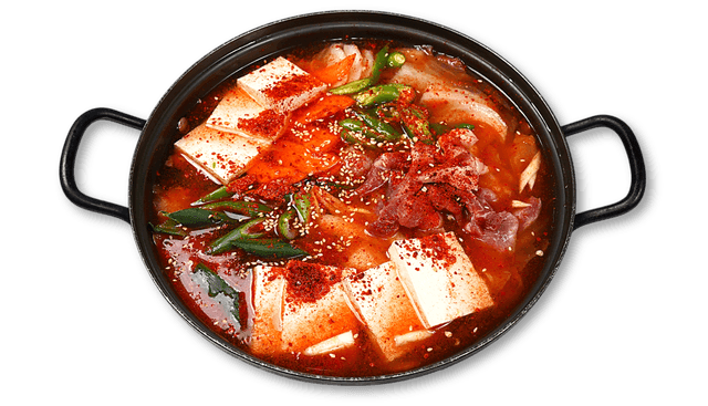 Ragoût de porc et de kimchi 1