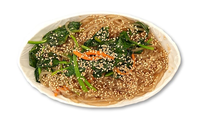 Mihun Kaca dengan Sayur-sayuran 1
