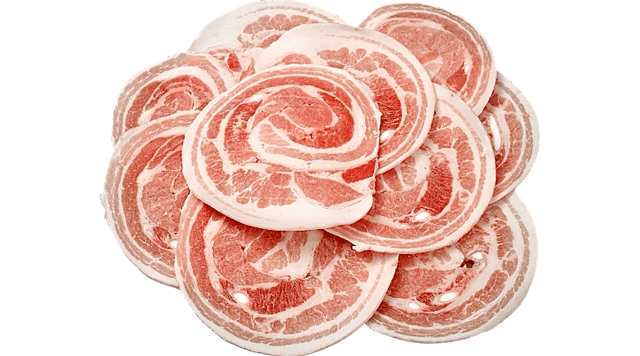เมนูเซ็ตสำหรับคู่ (หมูสามชั้นสไลซ์บางแช่แข็ง 2 ที่) 1