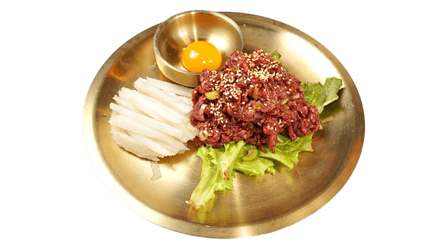 ทาร์ทาร์เนื้อวัวเกาหลี 1