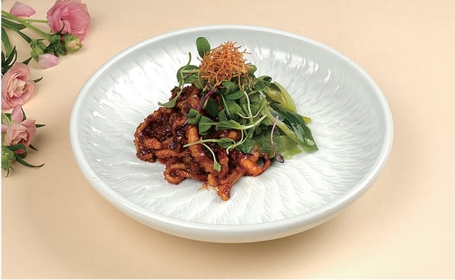 Stir-fried Octopus in Shim's Seasoning Sauce 1