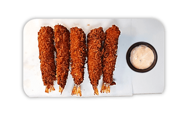 Frittierte Shrimps 1