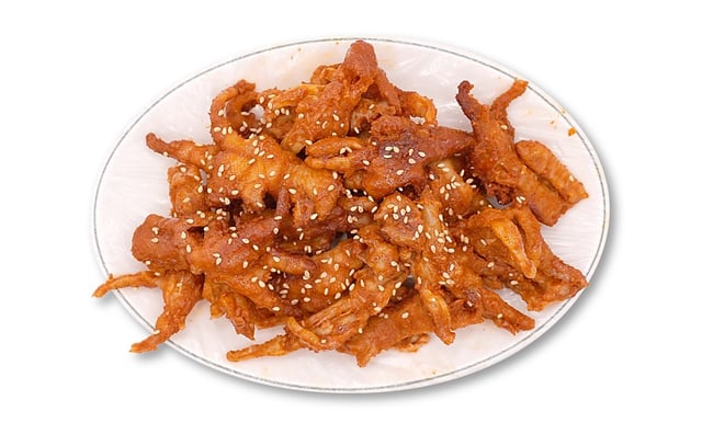 Piedi di pollo brasati 1