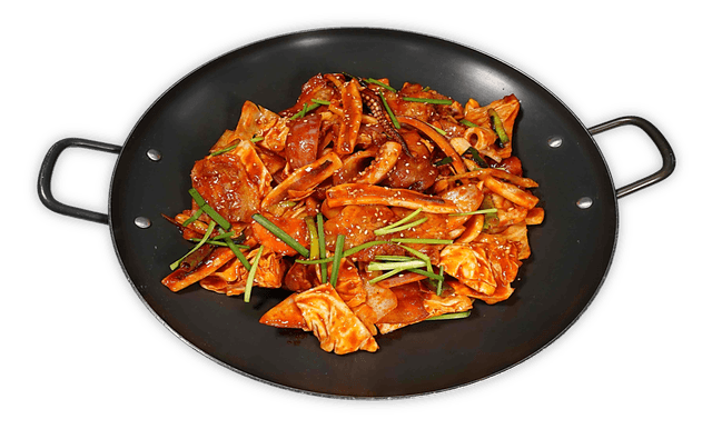 Squid and Pork Bulgogi 1