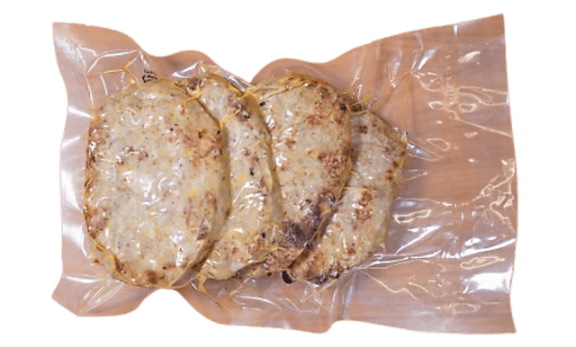 Grilled Garlic and Meat Patties (Vacuum-Packaging) 1