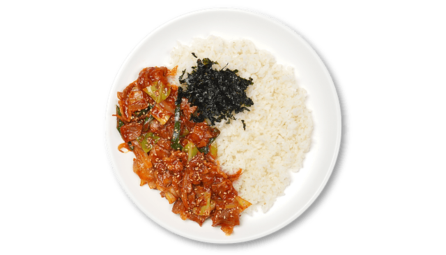 Stir-fried Pork over Rice 1