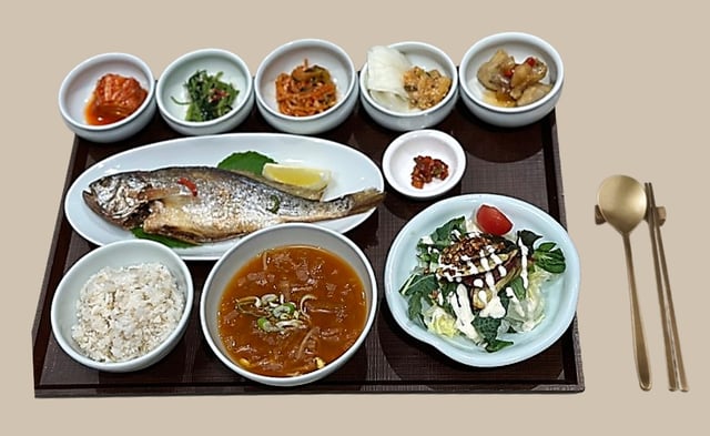 Grilled Yellow Corvina Set Menu 1