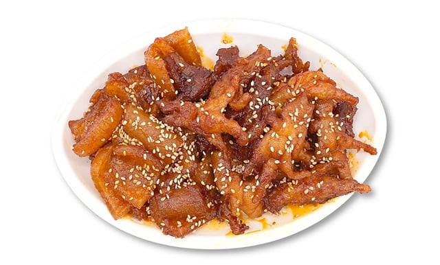 Braised Chicken Feet + Pork Rinds 1