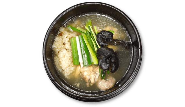 Ginseng-Hühnersuppe mit Schuppenigel 1