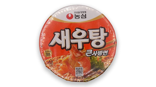 새우탕컵라면 1