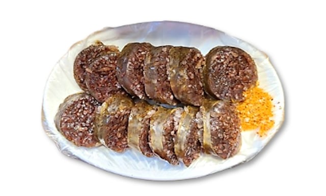 Salsiccia coreana ripiena di riso dolce 1