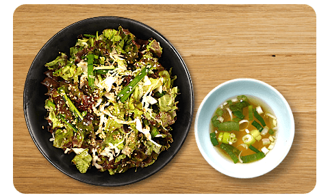 Vegetable Bibimbap 1