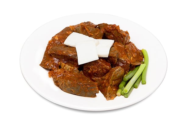 Stir-fried Beef Lung 1