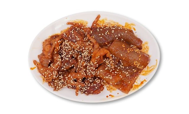 Braised Chicken Feet + Pork Rinds 1